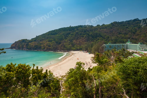 Preview: Daytime view of the Karon Noi Beach, Phuket, Thailand.