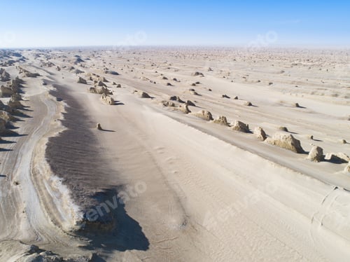 Preview: Yardang landform landscape in west of china