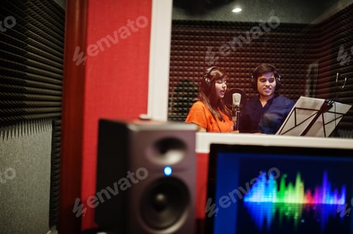 Preview: Audio record studio room