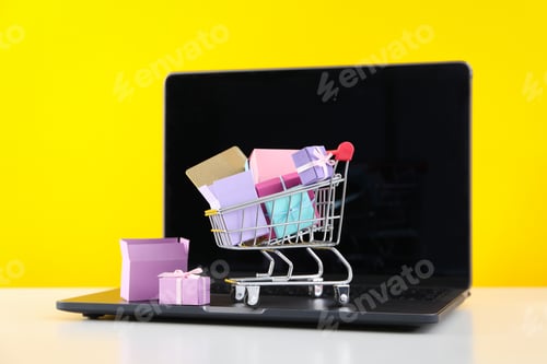 Preview: Concept of shopping, Black friday and discounts