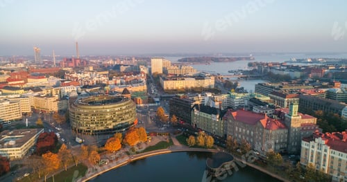 Preview: Hakaniemi cityscape autumn 01