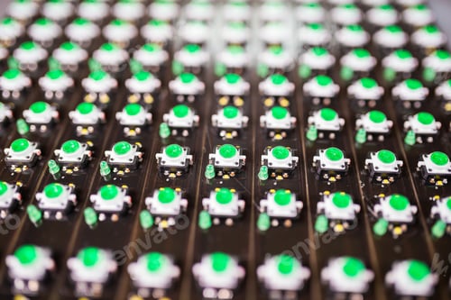 Preview: Panel of LED light indicators is in the production