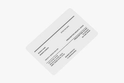 Preview: Healthcare Insurance ID Card Template