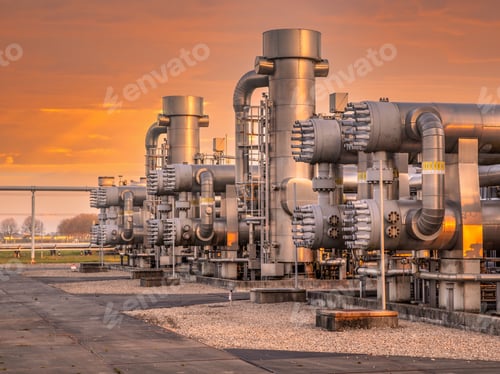 Preview: Groningen Oil and gas processing plant