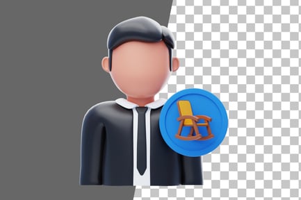 Preview: Early Retirement 3D Icon