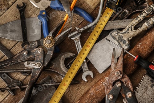 Preview: Different industrial tools