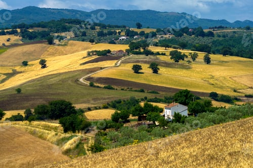 Preview: Landscape in Campobasso province, Molise, Italy