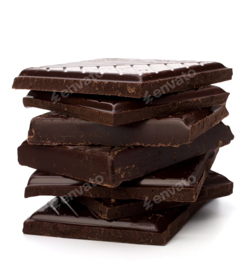 Preview: Chocolate bars stack