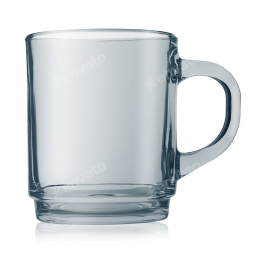 Preview: Empty glass cup