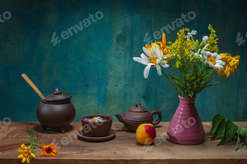 Preview: Still Life Flowers. Spring- Blossom Season. Fine Art- Decoration Concept