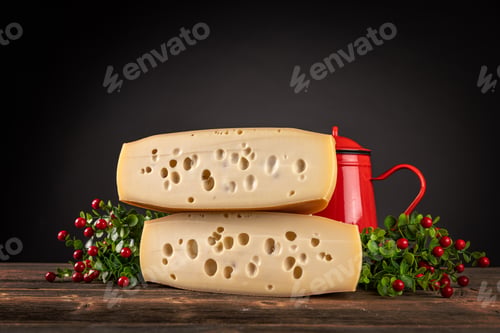 Preview: Two blocks of swiss cheese