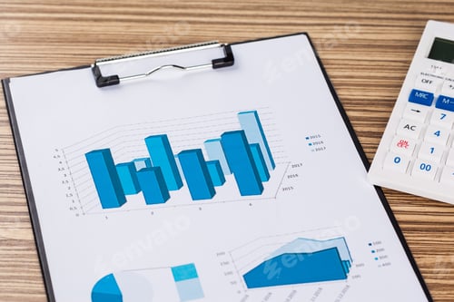 Preview: Financial graphs and charts analysis