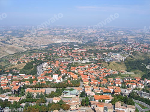Preview: Republic of San Marino, top view