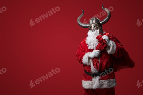 Preview: Mysterious Viking Santa with a Bag of Secrets