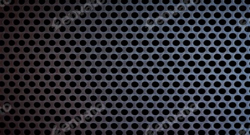 Preview: Metal grate with small holes