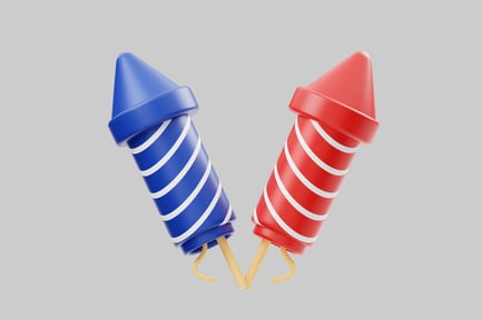 Preview: Patriotic celebration rockets