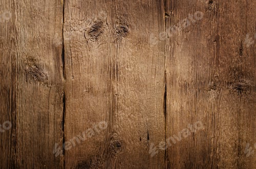 Preview: Rustic Brown Wooden Background with Natural Grain Texture