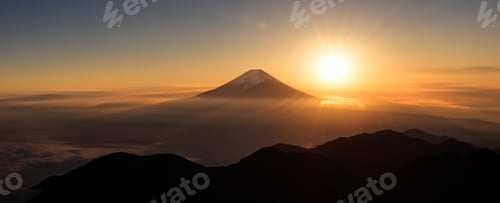 Preview: Beautiful Photo nature landscape background. Photo twilight sky background.