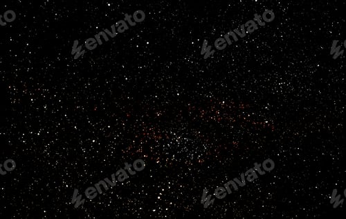 Preview: Space star shape sky night background, black starry