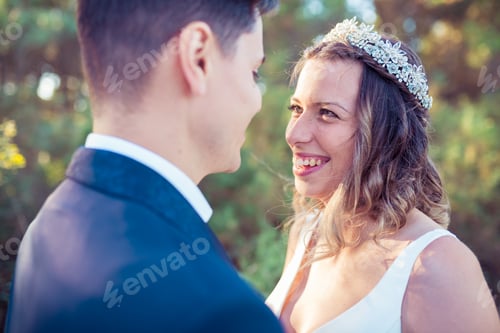 Preview: Portrait of a just married couple