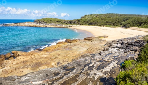 Preview: Marley beach in Royal national park, Australia