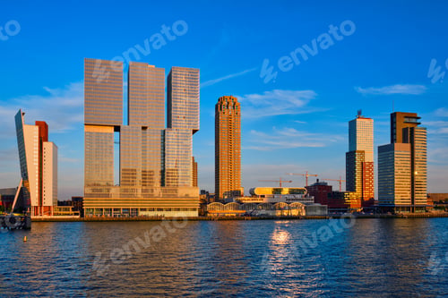 Preview: Rotterdam cityscape , Netherlands
