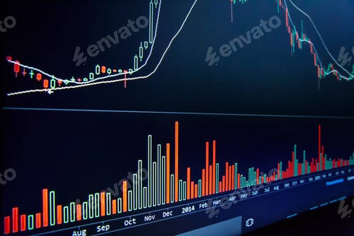 Vista previa: Gráficos bursátiles empresariales