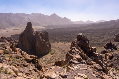 Preview: The mountain of the Cathedral between the Roques de Gracia
