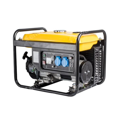 Preview: Electric AC generator alternator isolated on a white background