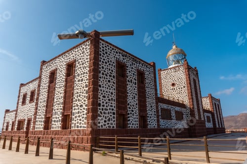 Preview: Entallada lighthouse in the municipality of Las Playitas, Fuerteventura, Canary Islands