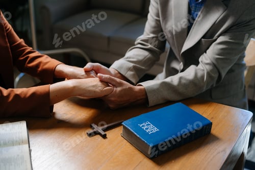 Preview: Woman's hand with cross .Concept of hope, faith, christianity, religion, church