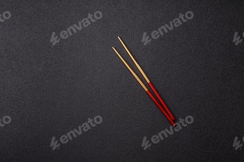 Preview: Stick or chopstick Japanese or Chinese for eating sushi, rolls
