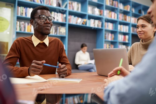Preview: Students in College Library