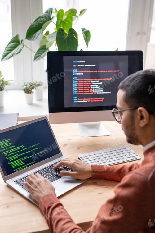 Preview: Web developer at work