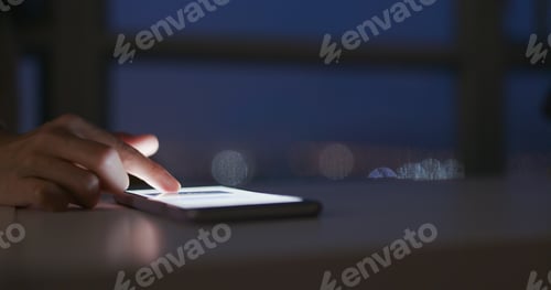 Preview: Use of cellphone at night