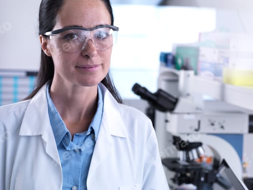 Preview: STEM scientist in the laboratory during experiment