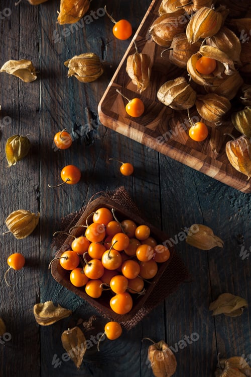 Preview: Orange Organic Cape Gooseberries