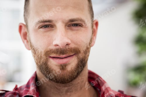 Preview: male portrait with beard