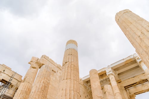 Preview: Acropolis (Propilea) with columns Athens