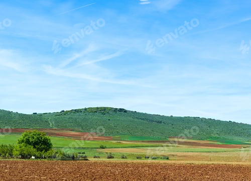 Preview: picturesque fields in Spain