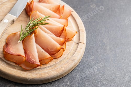 Preview: Dried spanish ham. Lomo embuchado.
