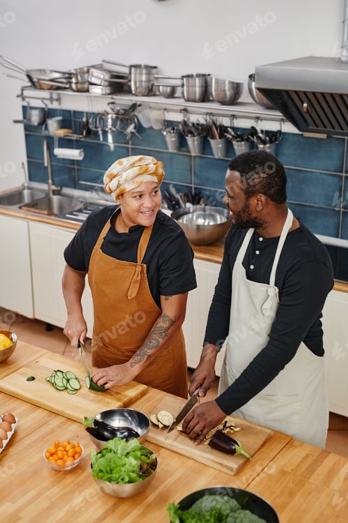 Preview: Two People Cooking