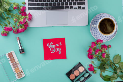 Preview: Women's day greeting card.