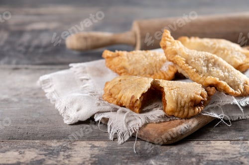 Preview: Homemade sweet pumpkin empanadillas