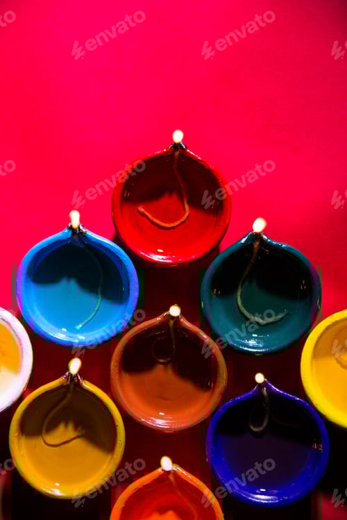 Preview: Happy Diwali with Diya or Clay Oil Lamp