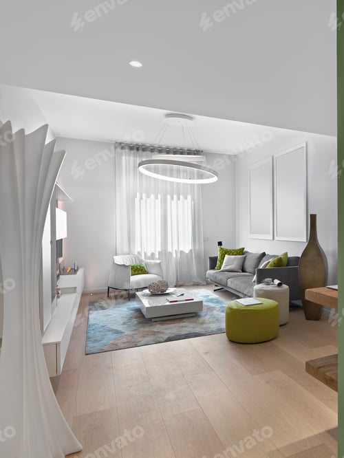 Preview: modern living room interior