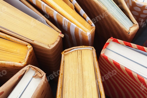 Preview: Many Books Piles