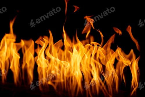 Preview: Fire flames background