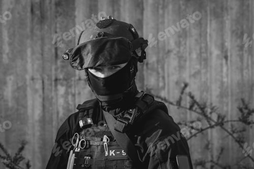 Preview: Special Forces. Military With Weapons In Hand