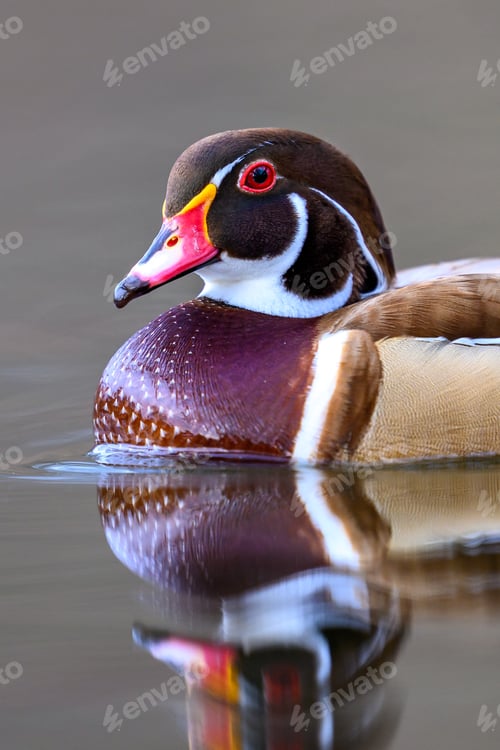 Preview: Wood duck (Aix sponsa)